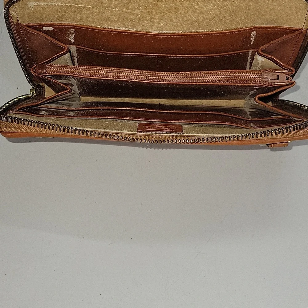 Vintage Dooney & Bourke Pebbled Leather Waist Belt Bag